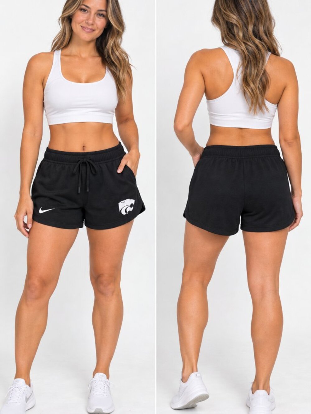 Nike Kansas State Wildcats Essential Shorts Women’s M NWT